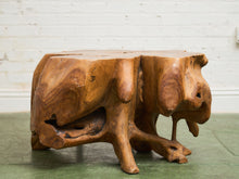 Load image into Gallery viewer, Organic Live-Edge Teak Root Coffee Table Sculptural Natural Form
