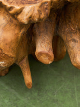 Load image into Gallery viewer, Organic Live-Edge Teak Root Coffee Table Sculptural Natural Form
