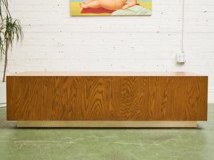 1970’s Oak Plinth Coffee Table