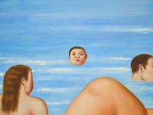 Load image into Gallery viewer, Fernando Botero Study Bather Oil Painting
