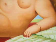 Load image into Gallery viewer, Fernando Botero Study Bather Oil Painting
