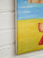 Load image into Gallery viewer, Fernando Botero Study Bather Oil Painting
