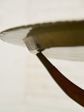 Load image into Gallery viewer, Mid-Century Round Brass Tray Coffee Table With Spider Leg Base
