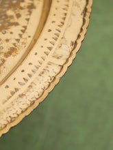 Load image into Gallery viewer, Mid-Century Round Brass Tray Coffee Table With Spider Leg Base
