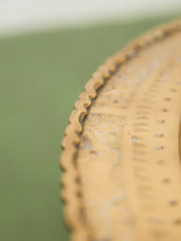 Load image into Gallery viewer, Mid-Century Round Brass Tray Coffee Table With Spider Leg Base
