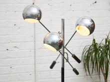 Load image into Gallery viewer, Iconic Robert Sonneman Chrome Eyeball Floor Lamp with 3 Adjustable Arms

