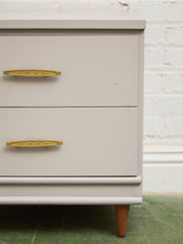 Load image into Gallery viewer, Single White and Cream Nightstand
