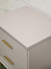 Load image into Gallery viewer, Single White and Cream Nightstand
