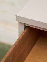 Load image into Gallery viewer, Single White and Cream Nightstand
