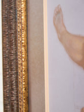Load image into Gallery viewer, Reclining Nude with Flowing Hair Signed Figurative Pastel
