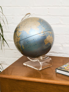 Mid Century Lucite Vintage Globe