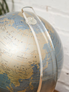 Mid Century Lucite Vintage Globe
