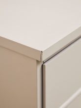 Load image into Gallery viewer, White and Gold 9 Drawer Dresser
