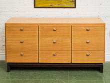 Load image into Gallery viewer, American of Martinsville Light Wood 9 Drawer Dresser
