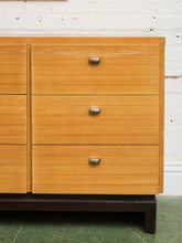 Load image into Gallery viewer, American of Martinsville Light Wood 9 Drawer Dresser
