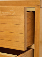 Load image into Gallery viewer, American of Martinsville Light Wood 9 Drawer Dresser
