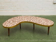 Load image into Gallery viewer, Mosaic Boomerang 1960’s Coffee Table
