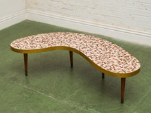 Load image into Gallery viewer, Mosaic Boomerang 1960’s Coffee Table
