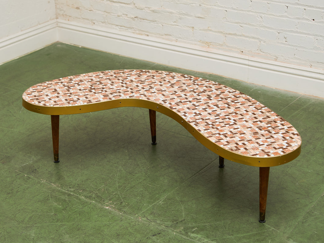 Mosaic Boomerang 1960’s Coffee Table