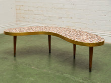 Load image into Gallery viewer, Mosaic Boomerang 1960’s Coffee Table

