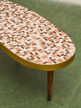Load image into Gallery viewer, Mosaic Boomerang 1960’s Coffee Table
