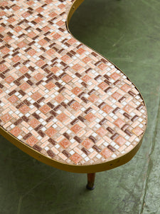 Mosaic Boomerang 1960’s Coffee Table
