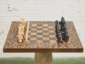 Mid Century Mosaic Chess Set