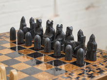 Load image into Gallery viewer, Mid Century Mosaic Chess Set
