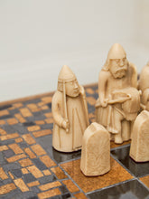 Load image into Gallery viewer, Mid Century Mosaic Chess Set
