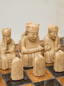 Mid Century Mosaic Chess Set