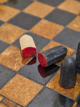 Load image into Gallery viewer, Mid Century Mosaic Chess Set

