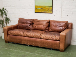 Leather Vintage Patina Sofa