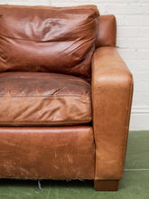Load image into Gallery viewer, Leather Vintage Patina Sofa
