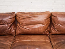 Load image into Gallery viewer, Leather Vintage Patina Sofa
