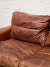 Load image into Gallery viewer, Leather Vintage Patina Sofa
