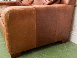 Leather Vintage Patina Sofa