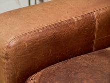 Load image into Gallery viewer, Leather Vintage Patina Sofa
