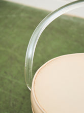 Load image into Gallery viewer, Lucite and Chrome Vanity Stool Chair
