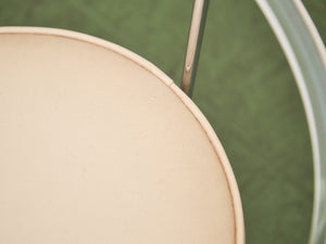 Lucite and Chrome Vanity Stool Chair