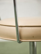 Load image into Gallery viewer, Lucite and Chrome Vanity Stool Chair
