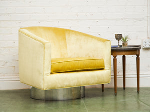 Milo Baughman Vintage Swivel Chair