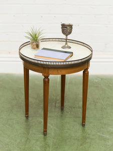 French Vintage Louis XVI Style Petite Gueridon