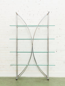 Chrome Italian Etagere