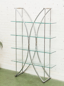 Chrome Italian Etagere