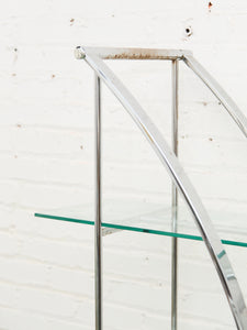 Chrome Italian Etagere