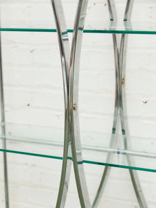 Chrome Italian Etagere