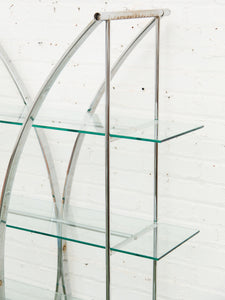 Chrome Italian Etagere