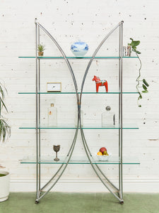 Chrome Italian Etagere