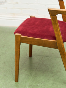 TRex Chair in Rocket Ruby