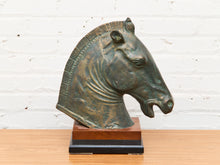 Load image into Gallery viewer, Antique Horse Head Statue, Circa 1920’s  Sculpture of the &quot;Medici Riccardi&quot; Horse&#39;s Head

